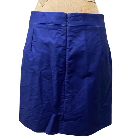 Jcrew blue skirt sz 12 - Picture 3 of 7